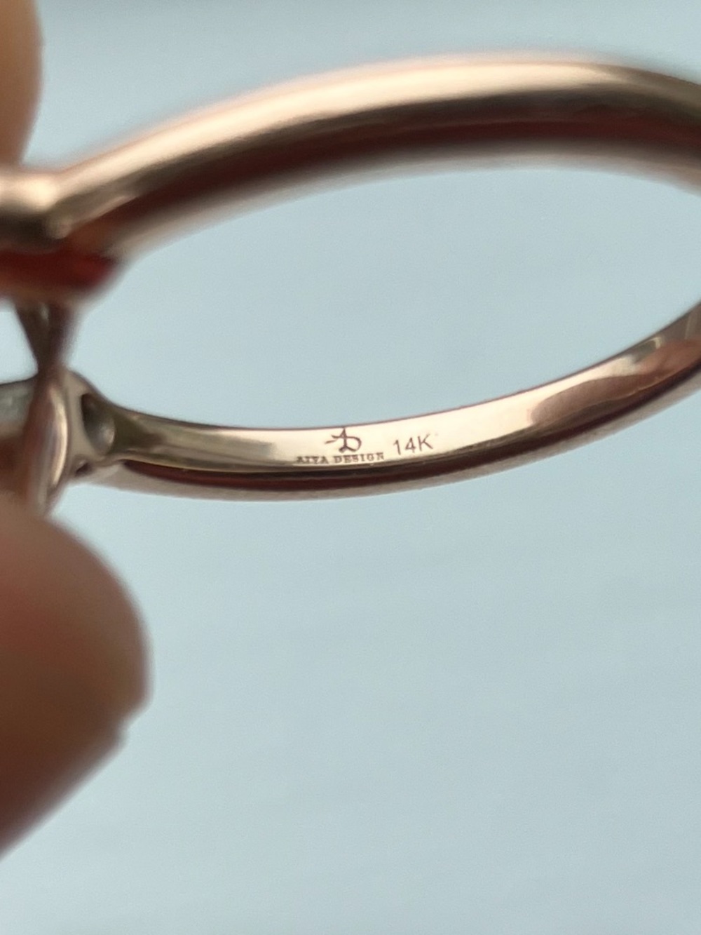Unique Galaxy Diamond ring by Aiya Designs - Picture 6 of 6
